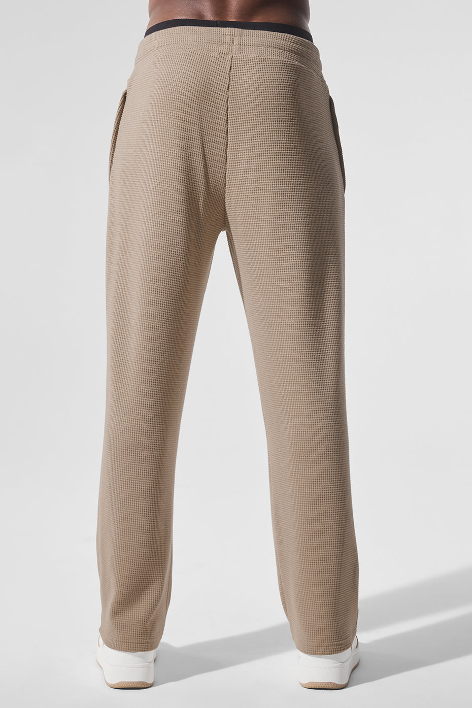 Elevate Waffle Straight Leg Pant - Gravel — photo 3
