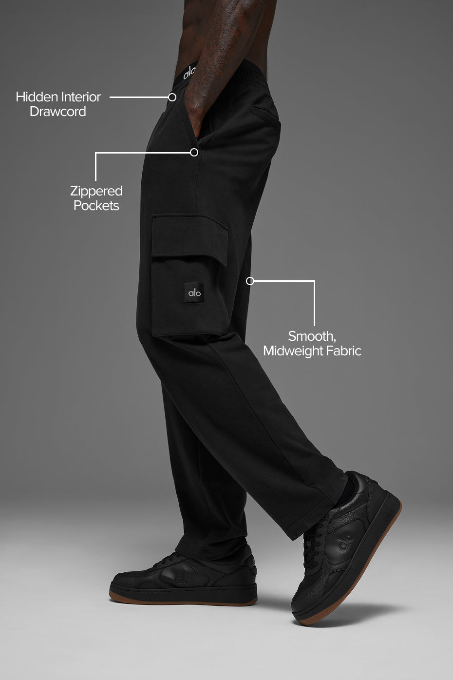Double Take Cargo Pant - Black — photo 2