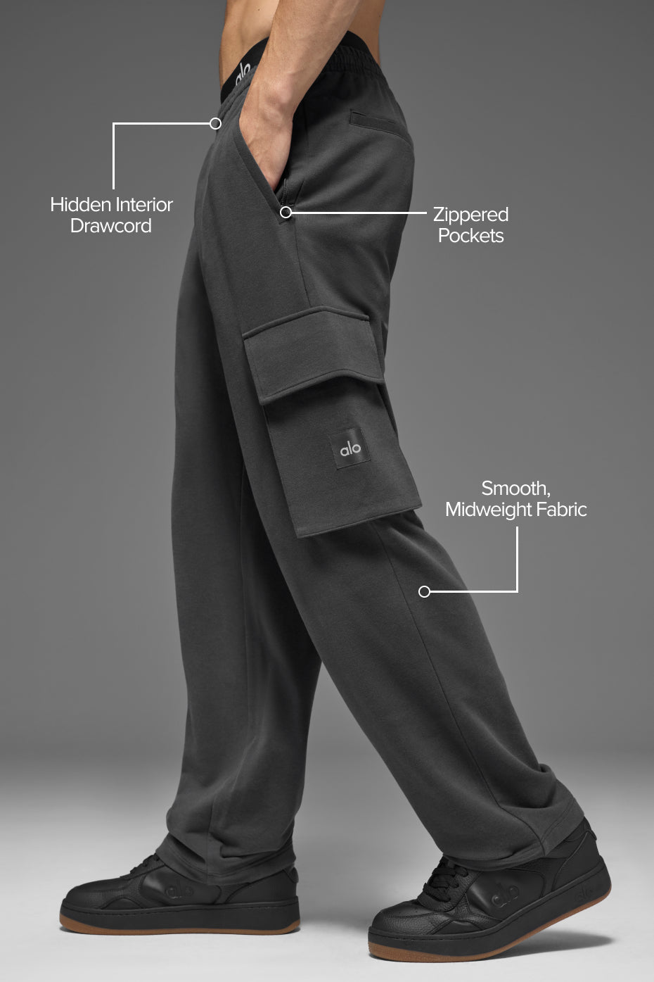 Double Take Cargo Pant - Anthracite — photo 2