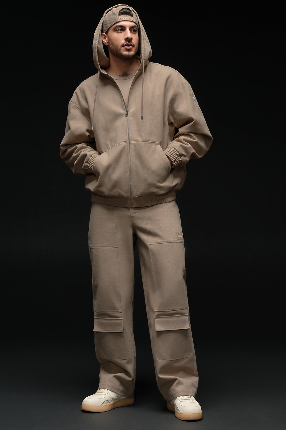 Cotton Canvas Carpenter Pant - Gravel — photo 1