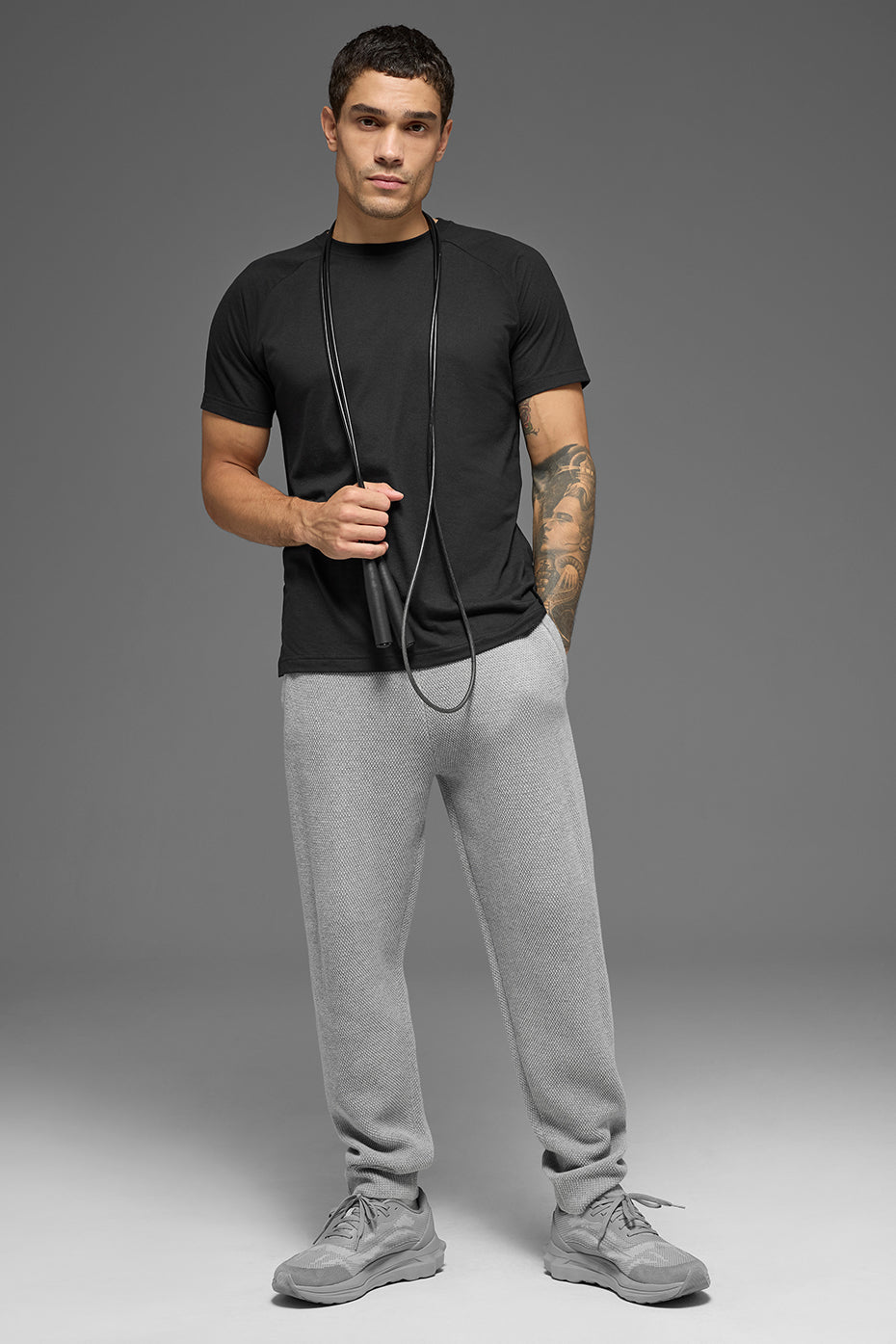 Sports Club Jogger - Athletic Heather Grey — photo 1