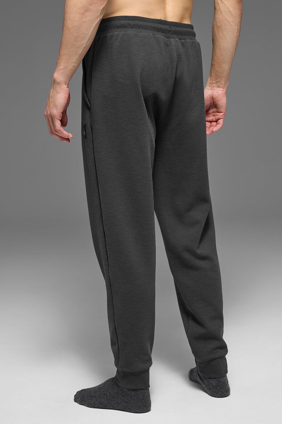 Waffle Lounge Jogger - Anthracite — photo 4