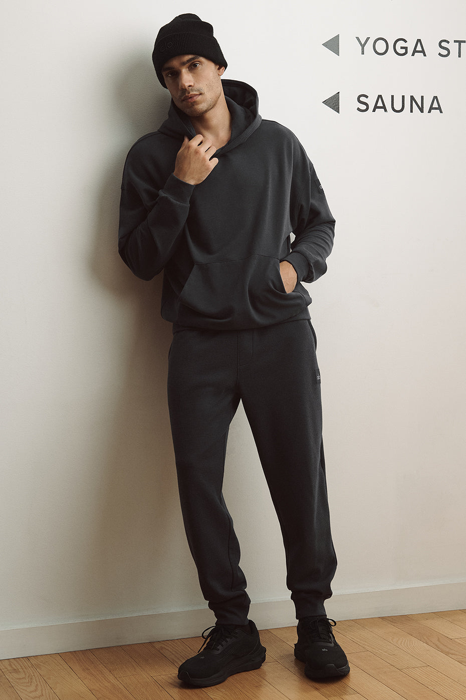 Waffle Lounge Jogger - Anthracite — photo 5