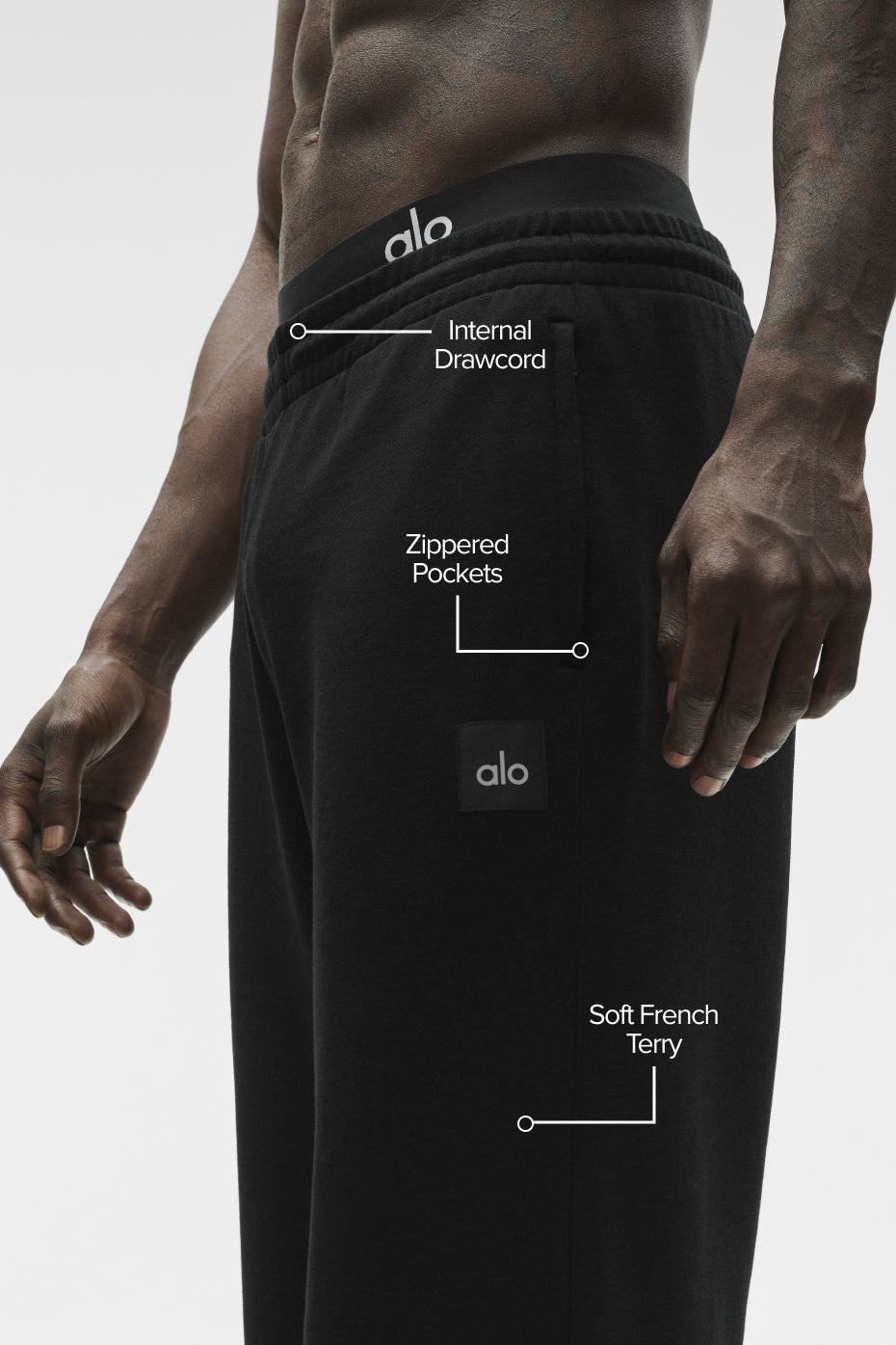 Field Sweatpant - Black — photo 2