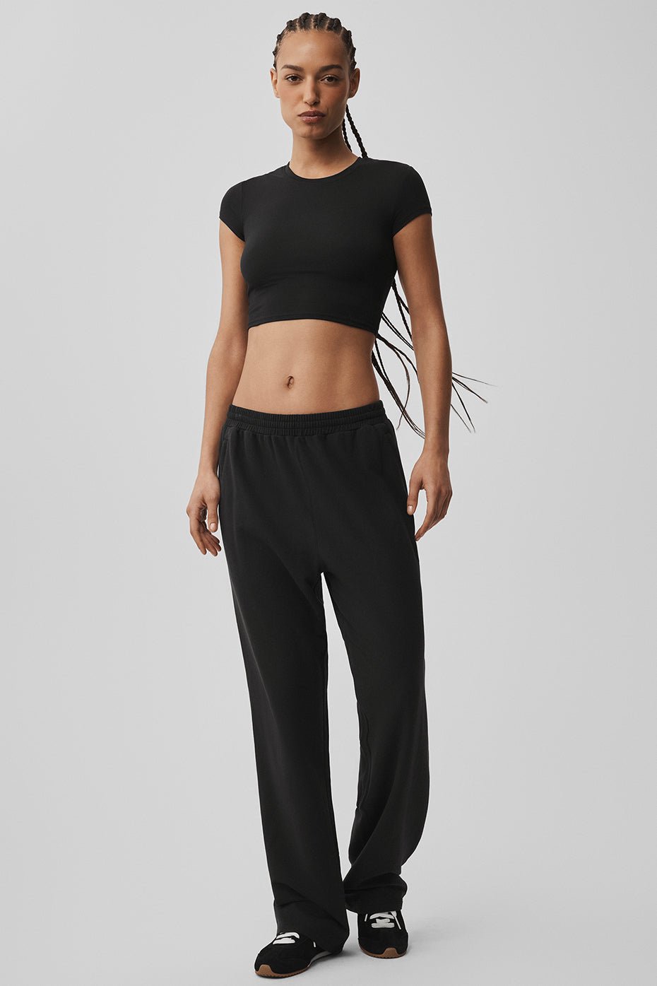 Double Take Straight Leg Pant - Black — photo 1