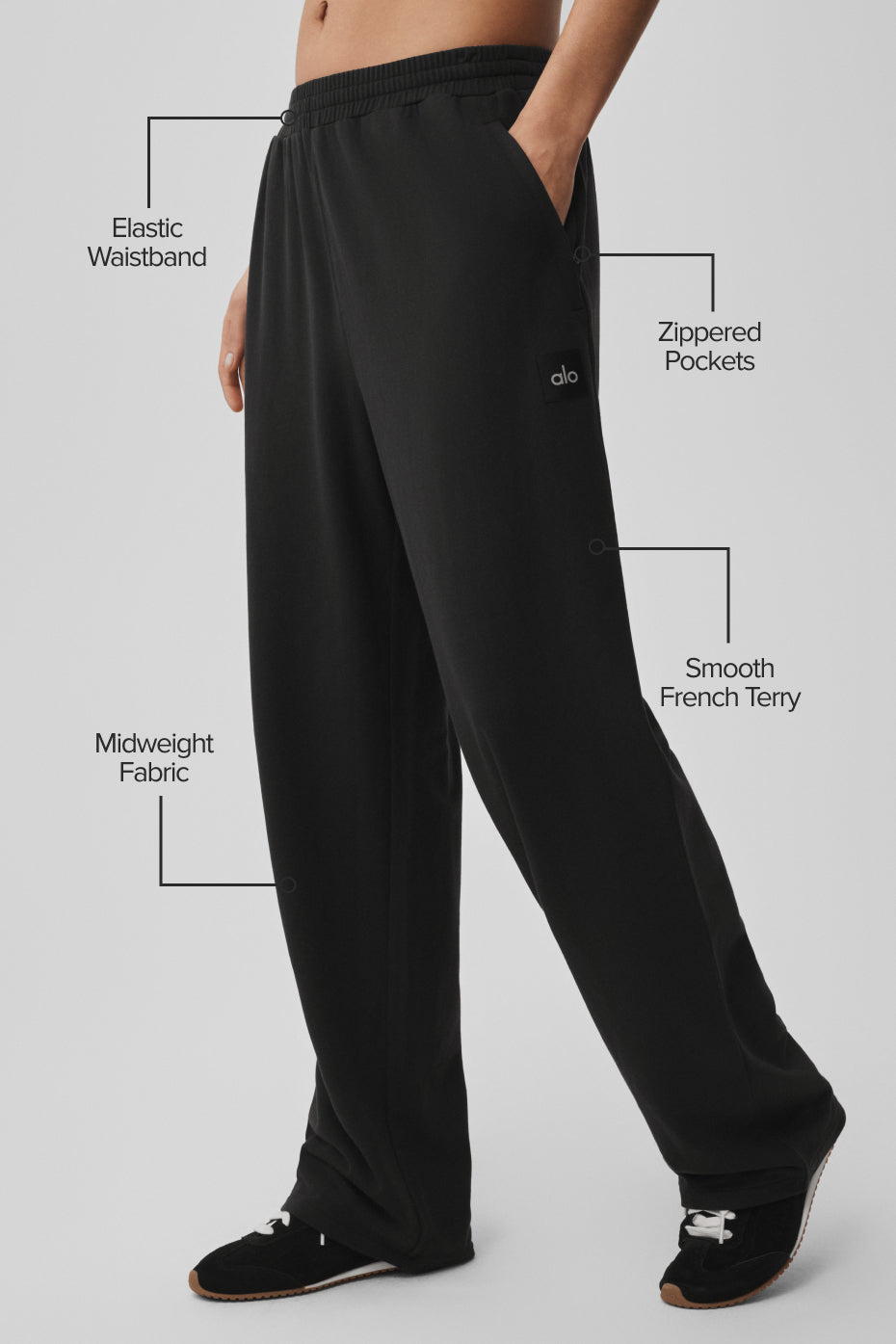 Double Take Straight Leg Pant - Black — photo 2
