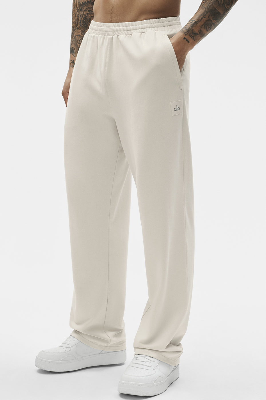 Double Take Straight Leg Pant - Bone — photo 1