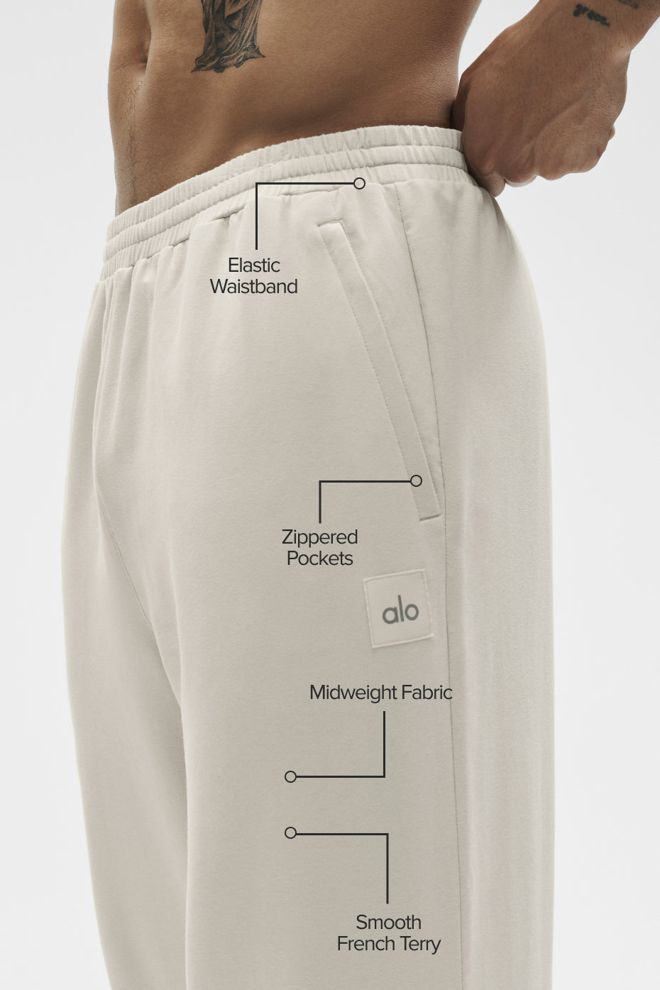 Double Take Straight Leg Pant - Bone — photo 2