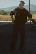 Double Take Straight Leg Pant - Espresso — photo 1