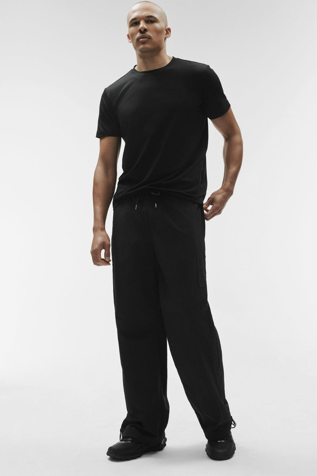 Takeaway Track Straight Leg Pant - Black — photo 5
