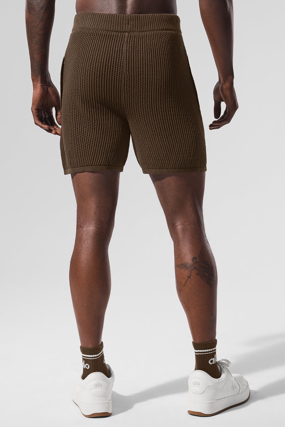 Open-Knit Short - Espresso — photo 3