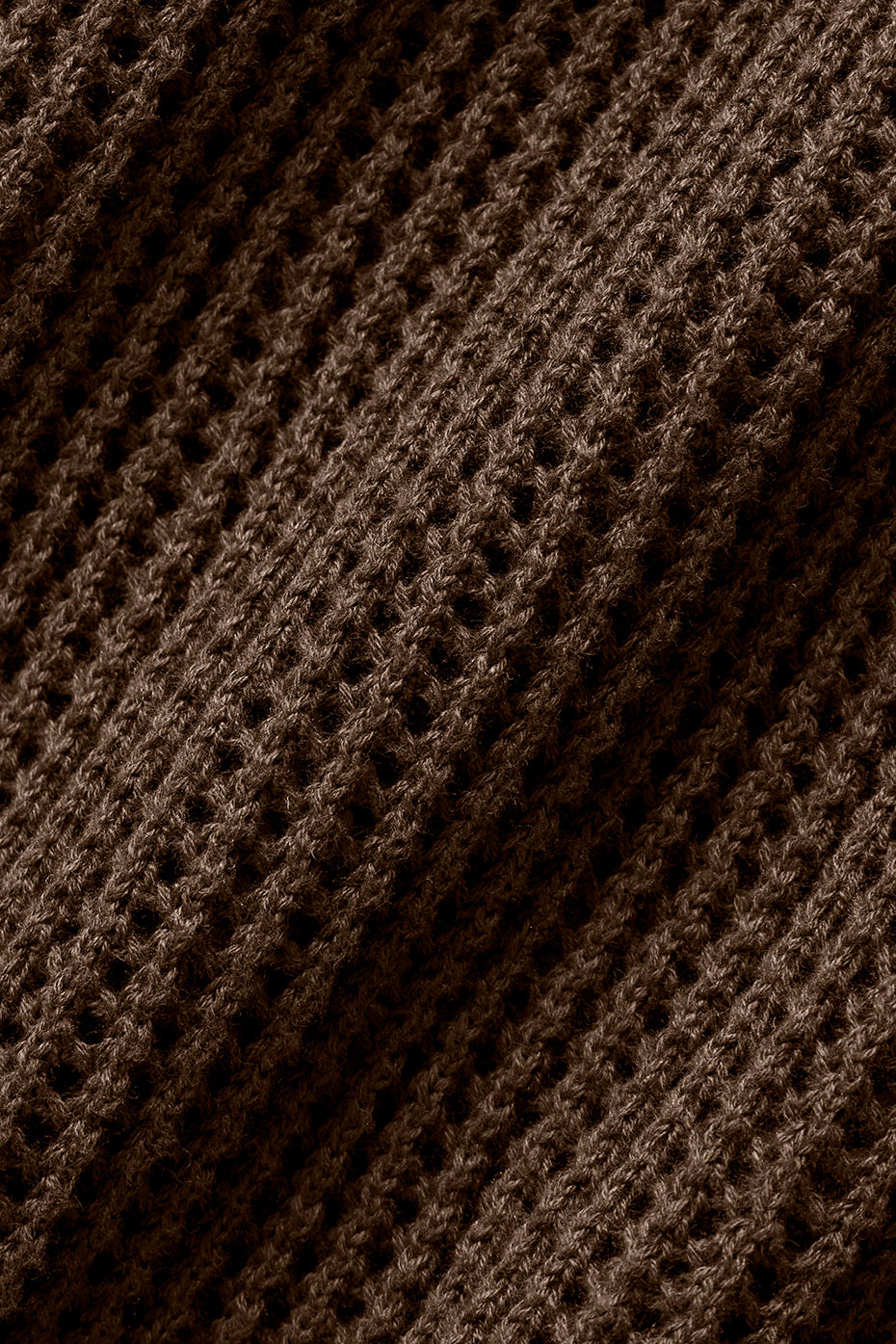Open-Knit Short - Espresso — photo 5