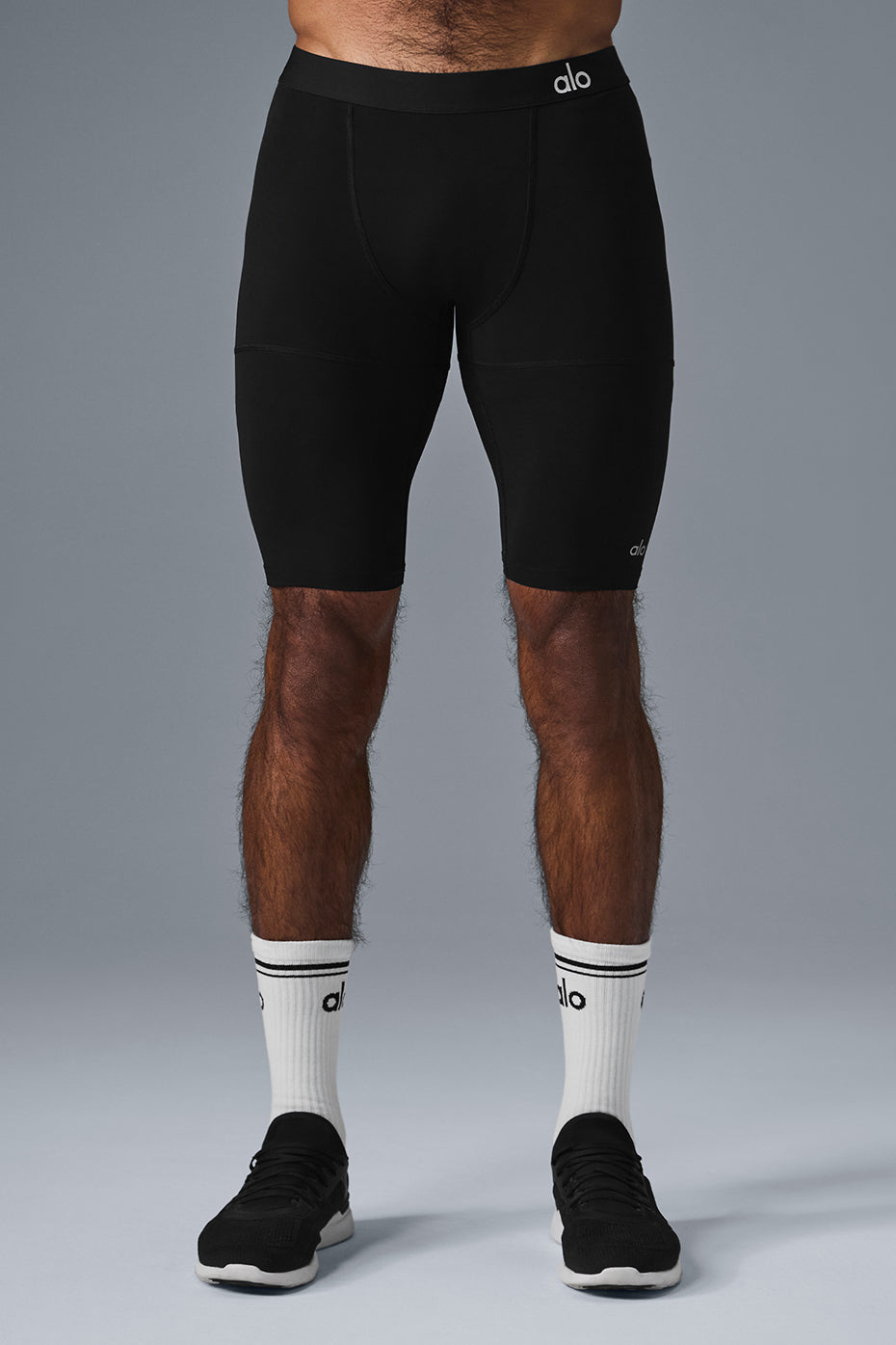 9" Flight Compression Short - Black — photo 1