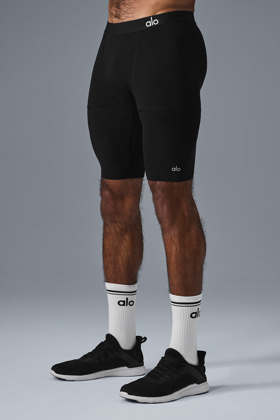 9" Flight Compression Short - Black — photo 3
