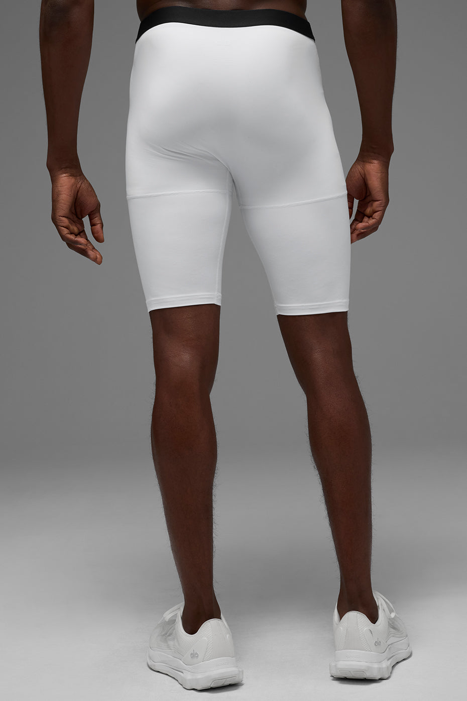 9" Flight Compression Short - White — photo 3