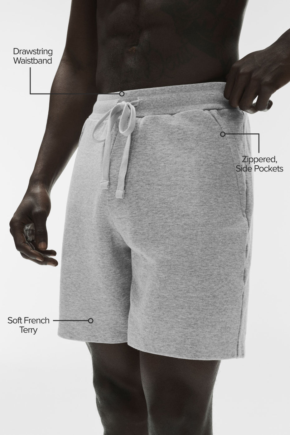Chill Short - Athletic Heather Grey — photo 2