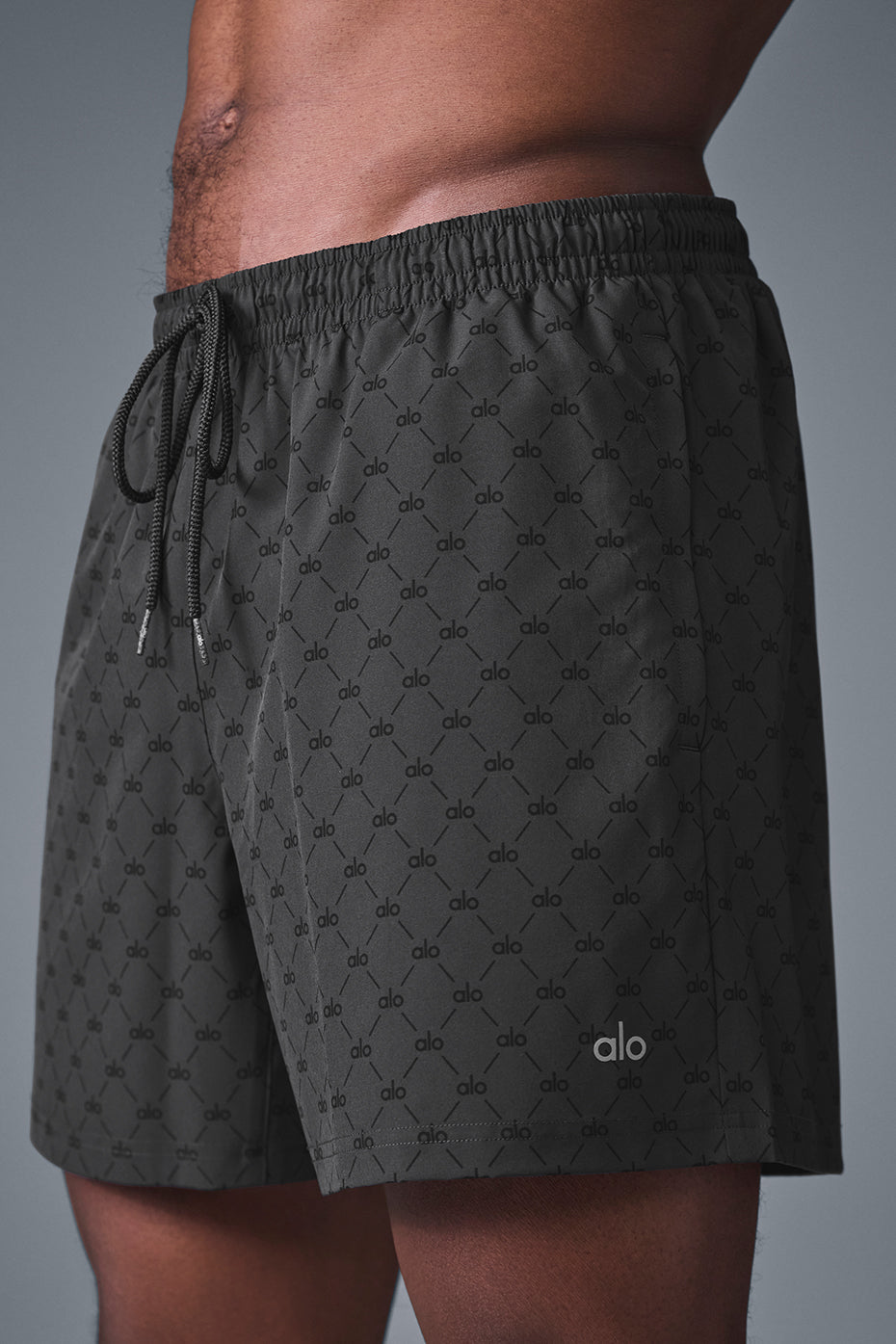 7'' Diamond Circuit Short - Anthracite/Black — photo 2