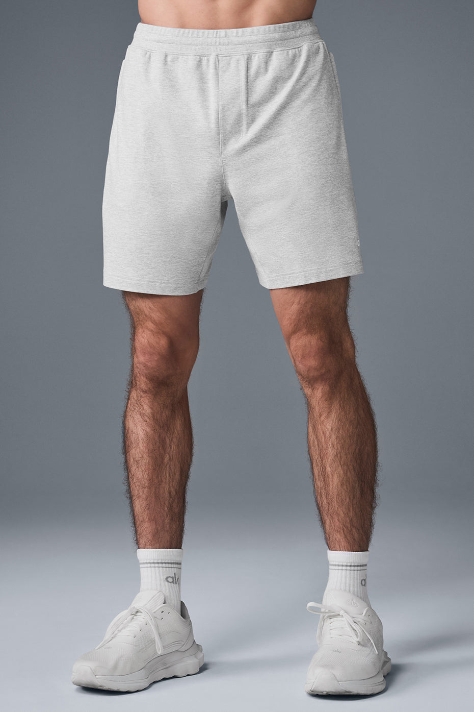 7" Conquer React Performance Short - Athletic Heather Grey — photo 2
