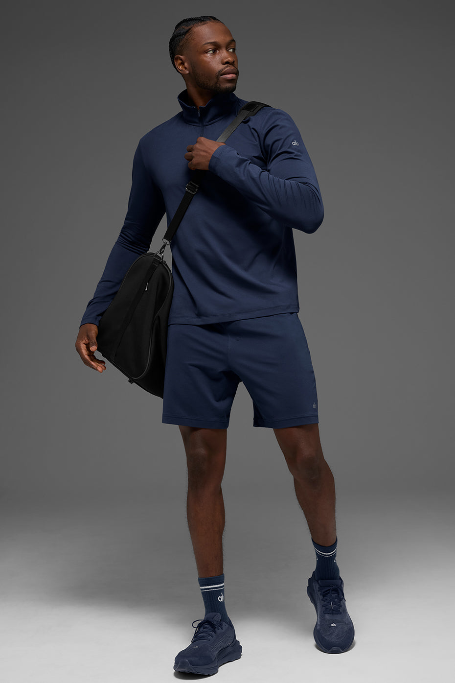 7" Conquer React Performance Short - Navy — photo 6