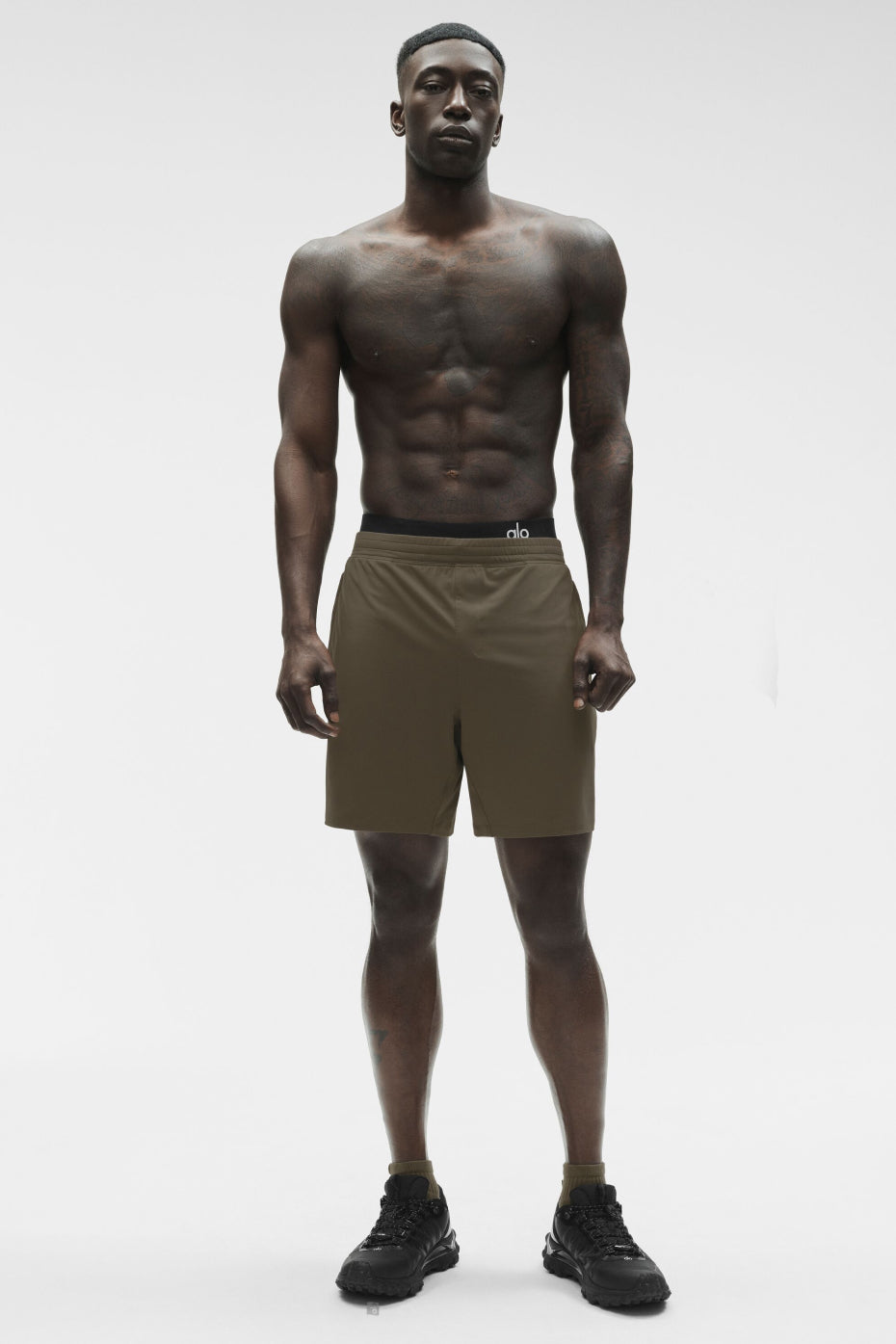 7" Conquer React Performance Short - Olive Tree — photo 5