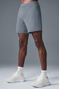 7" Conquer React Performance Short - Steel Grey — photo 3