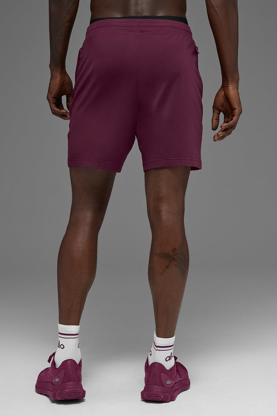 7" Conquer React Performance Short - Burgundy — photo 2