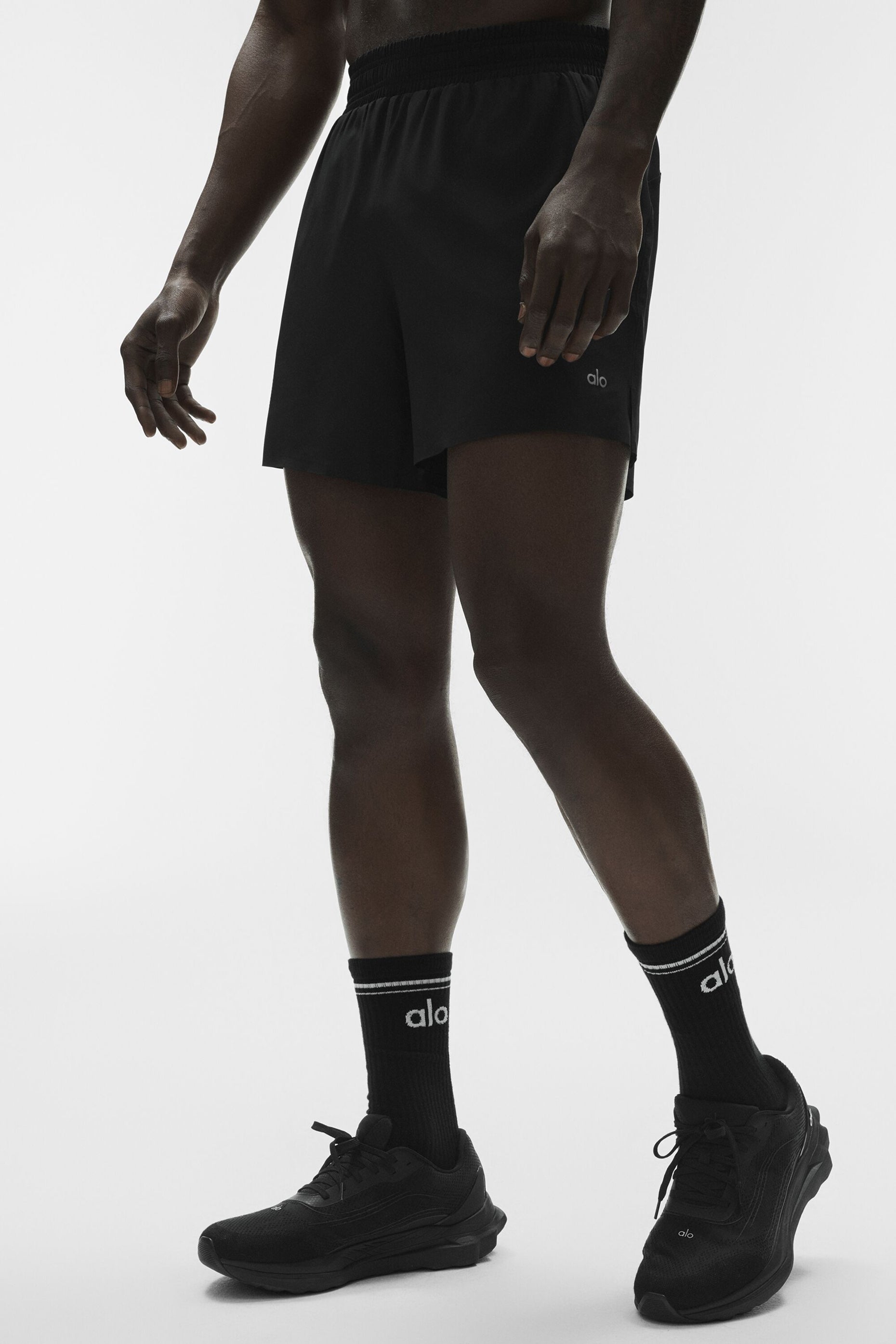5" Adapt Running Short - Black — photo 3
