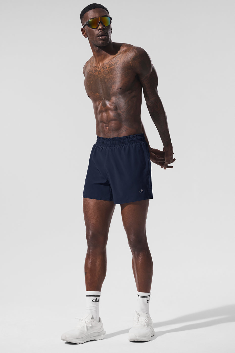 5" Adapt Running Short - Navy — photo 1