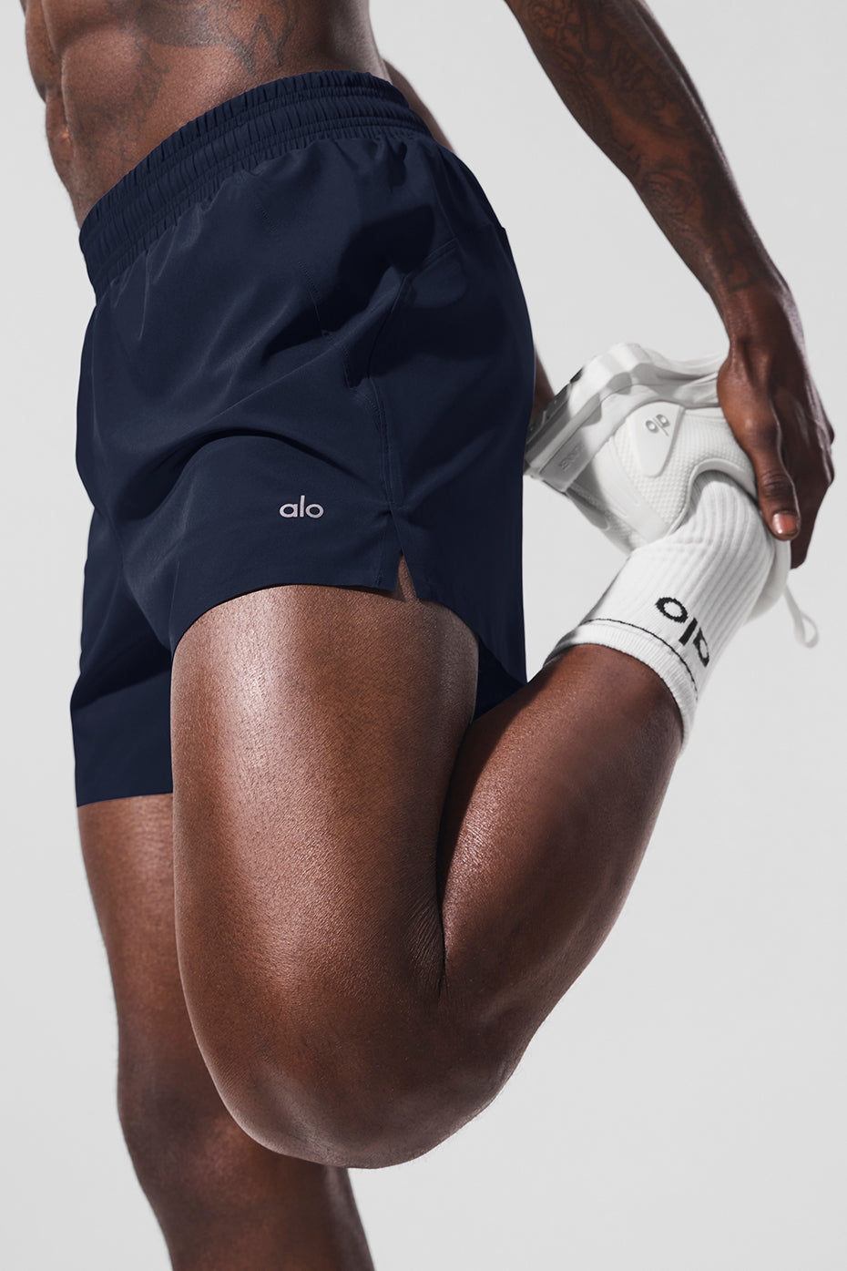 5" Adapt Running Short - Navy — photo 2