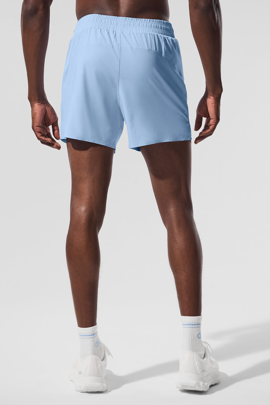 5" Adapt Running Short - Seashell Blue — photo 3