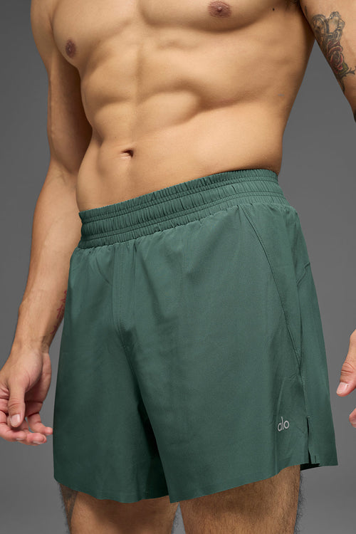 5" Adapt Running Short - Clover Green — photo 2