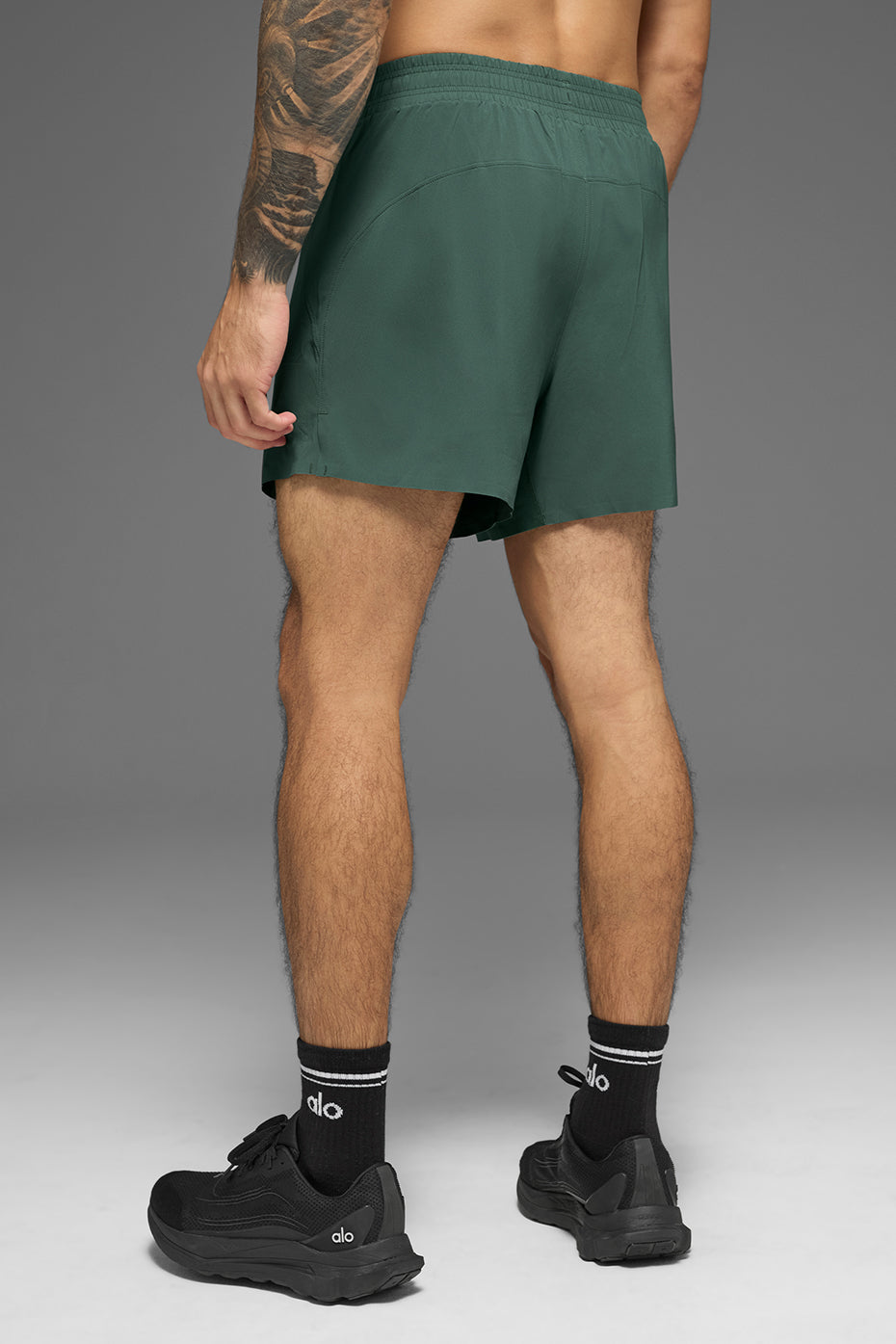 5" Adapt Running Short - Clover Green — photo 3