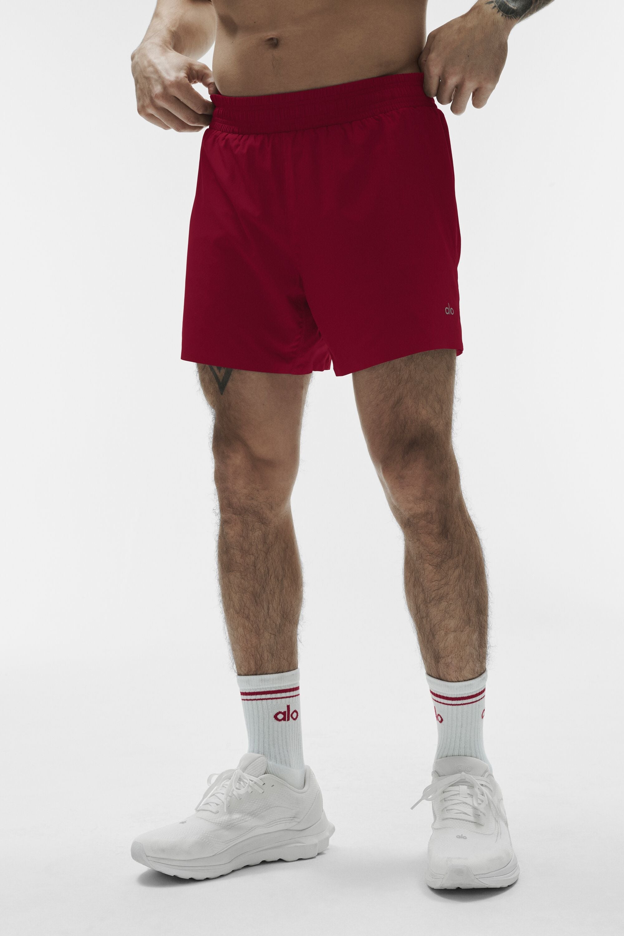 5" Adapt Running Short - Garnet — photo 3