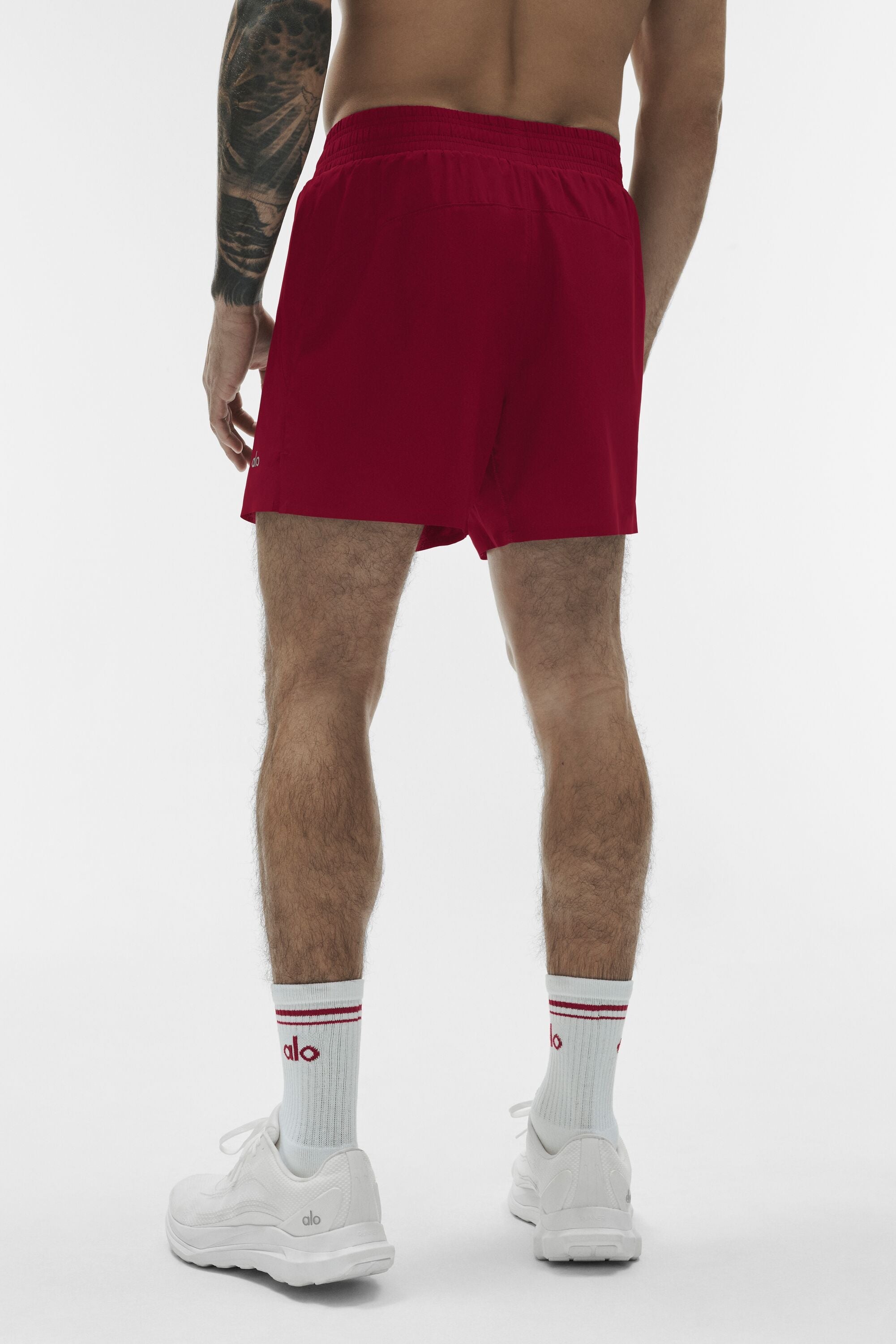 5" Adapt Running Short - Garnet — photo 4