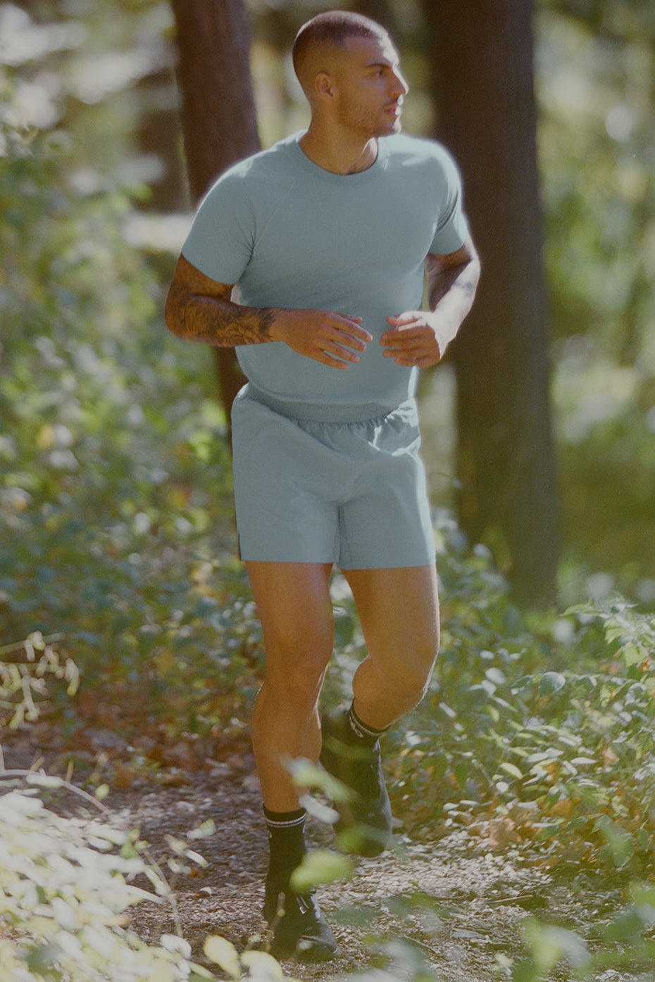 5" Adapt Running Short - Desert Sage — photo 5