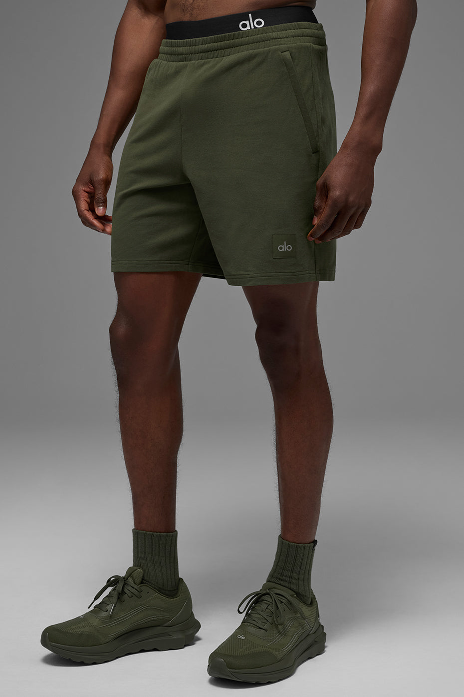 7" Double Take Short - Green Olive — photo 4