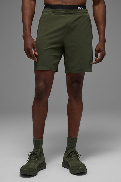 7" Double Take Short - Green Olive — photo 1