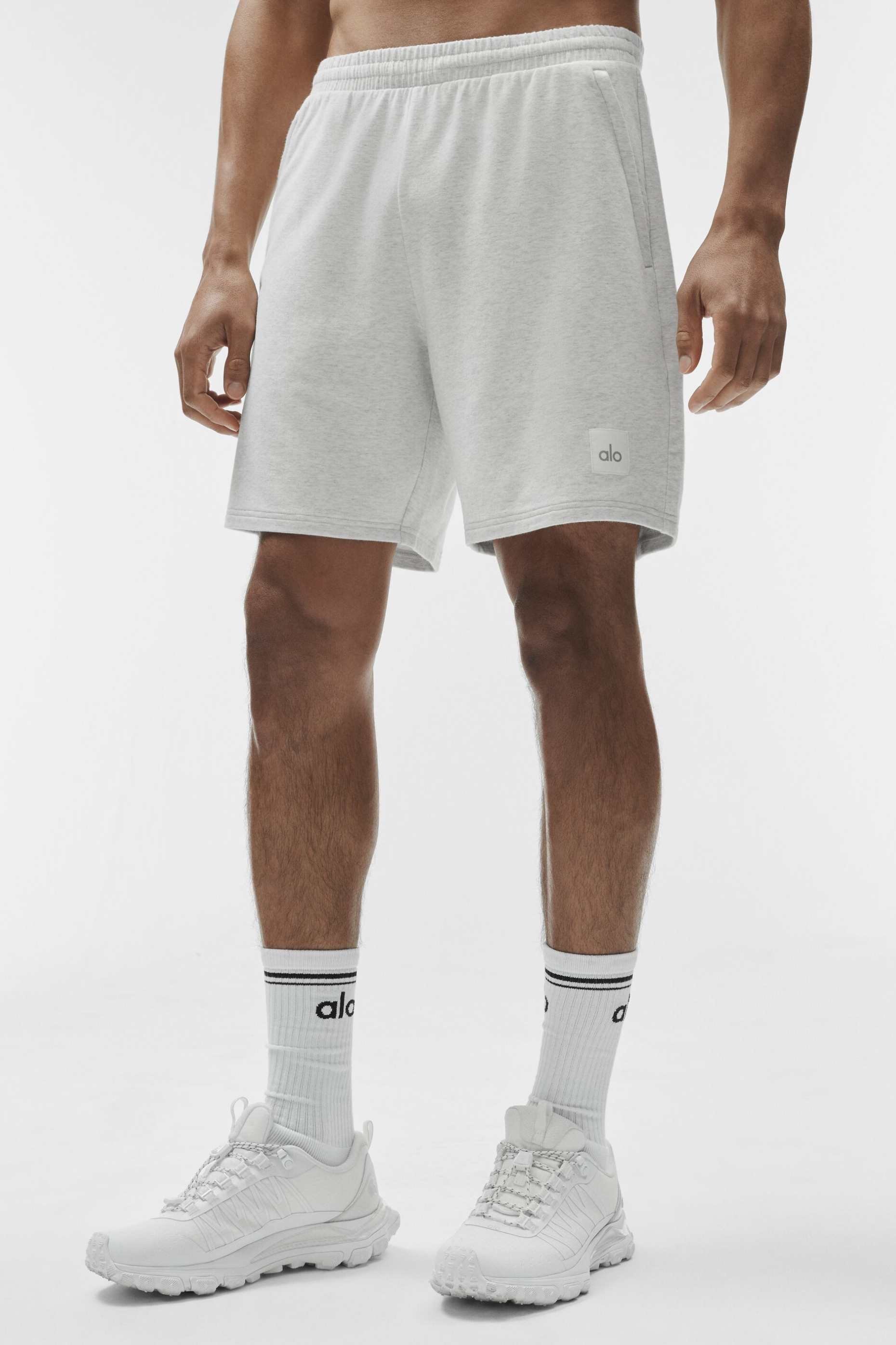 7" Double Take Short - White Heather — photo 1