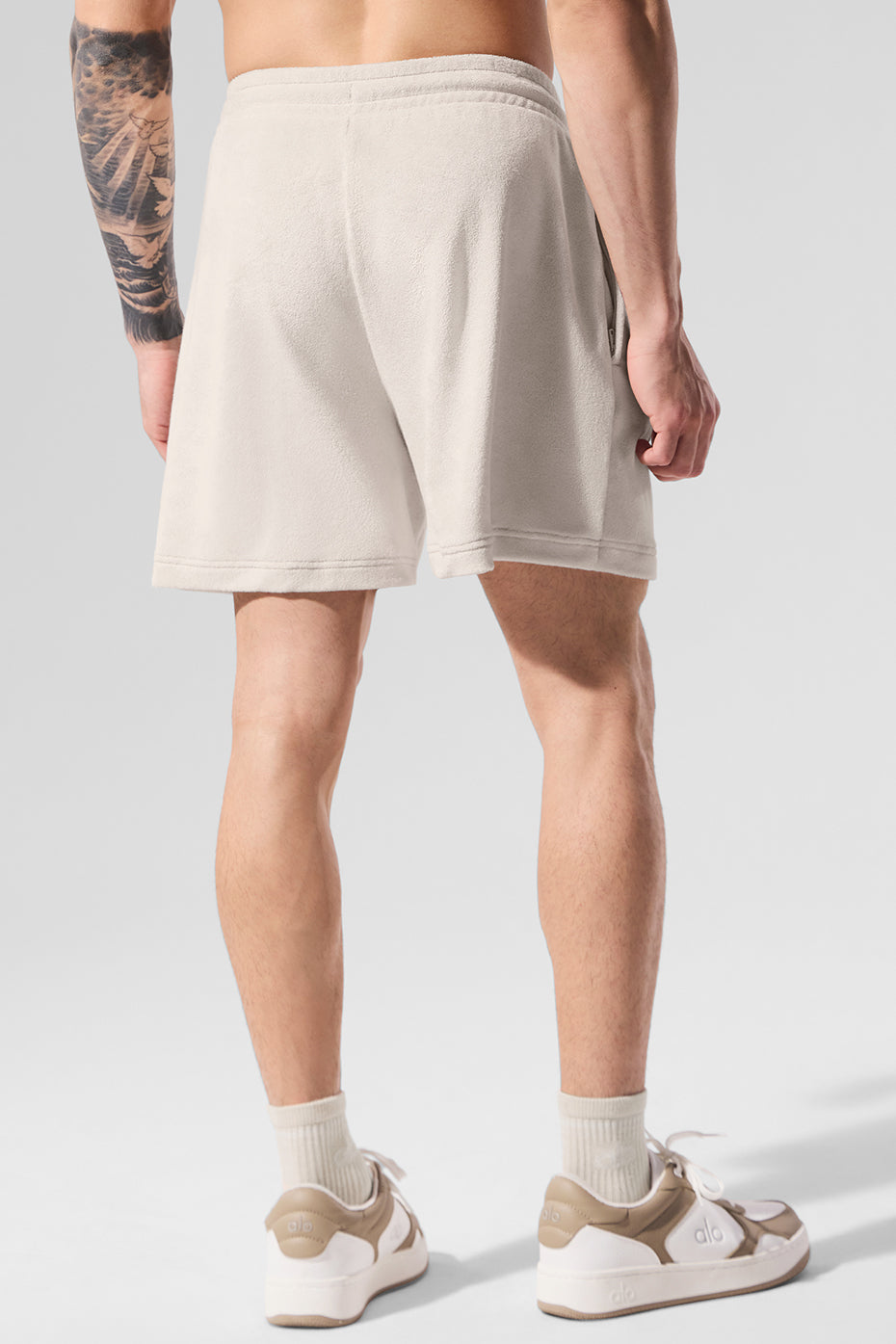 7" Coastal Terry Short - Bone — photo 3