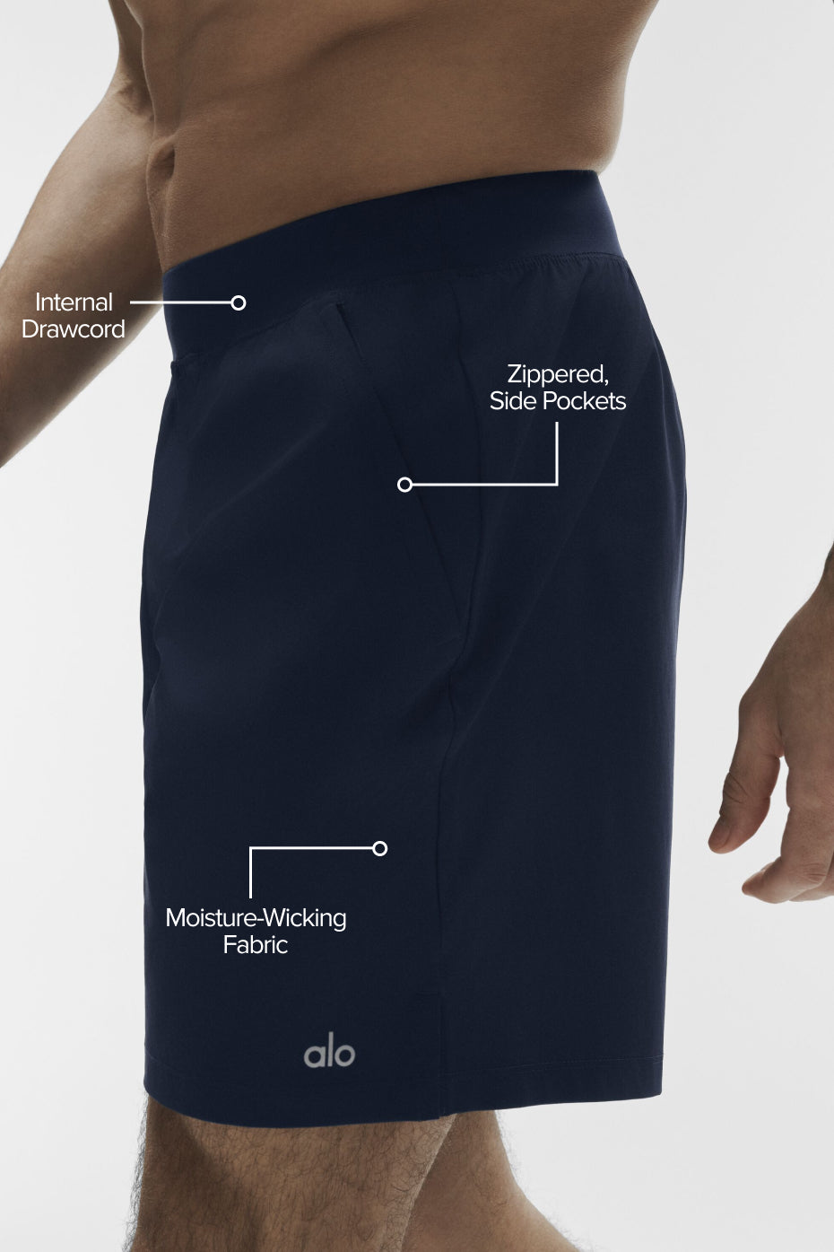 7" Repetition Short - Navy — photo 2
