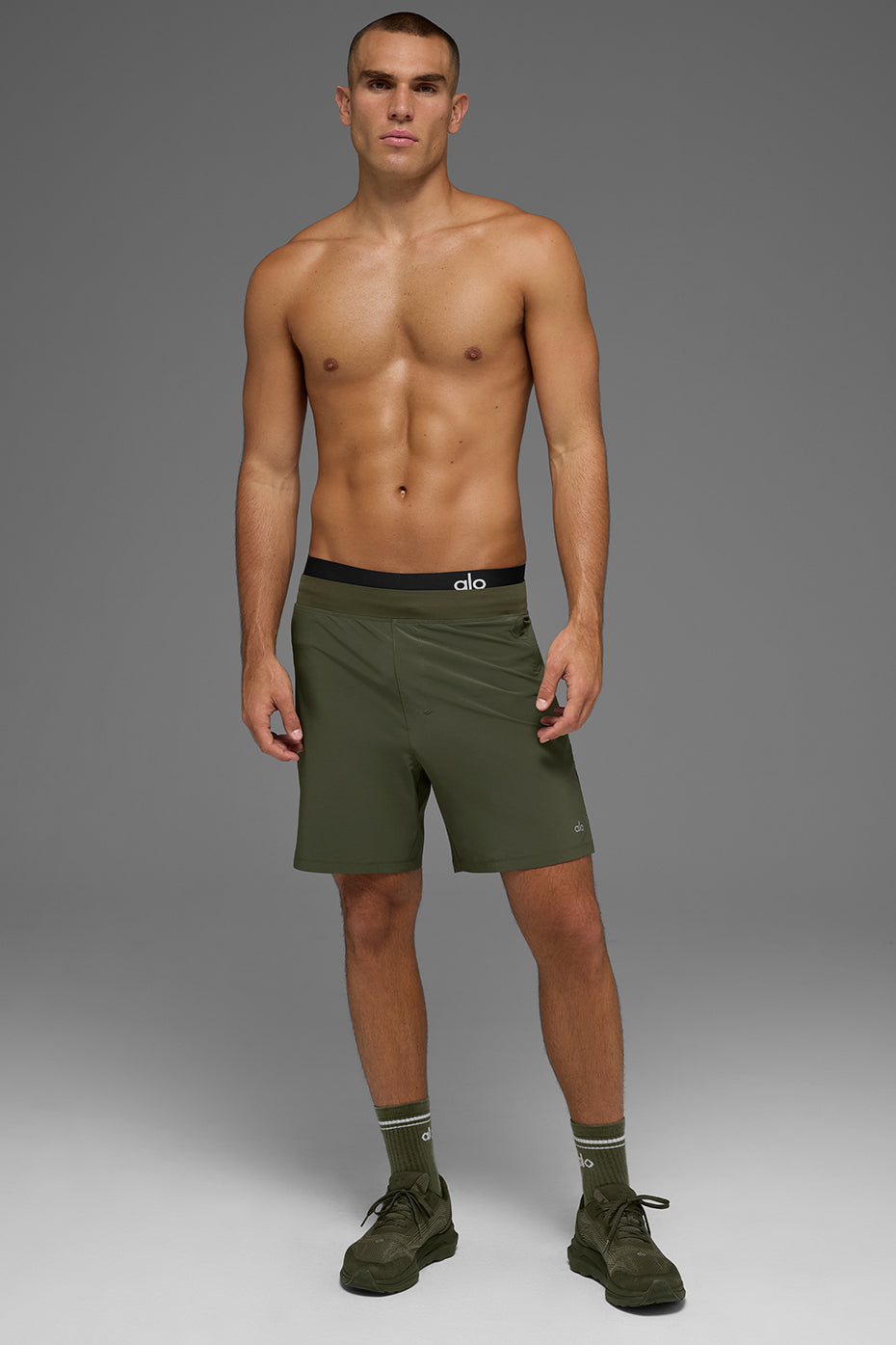 7" Repetition Short - Green Olive — photo 7