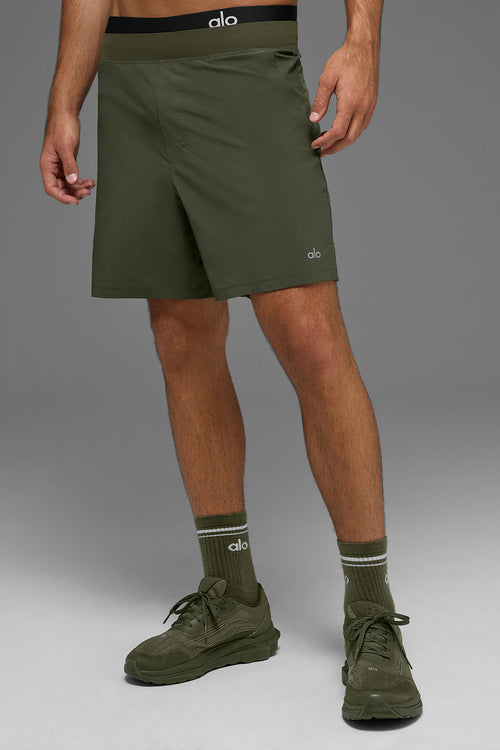 7" Repetition Short - Green Olive — photo 2