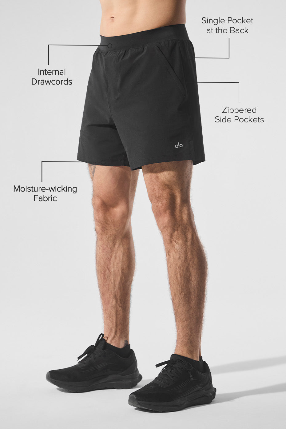 5" Repetition Short - Black — photo 2