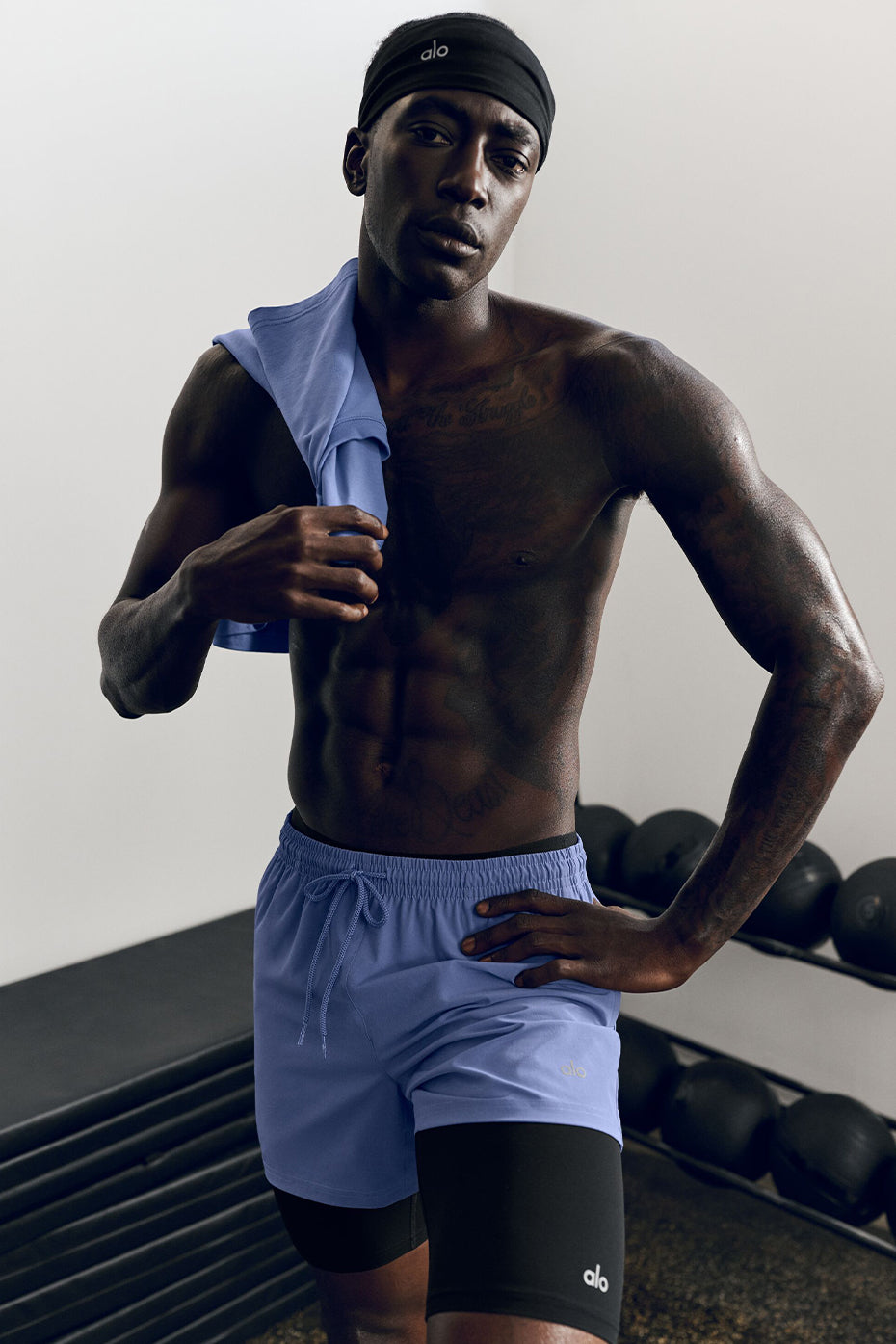 5" Circuit Short - Provence Blue — photo 1