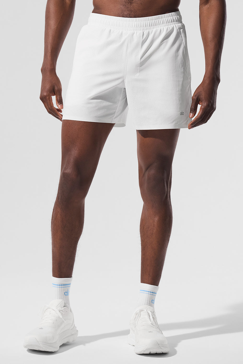 5" Traction Running Short - White — photo 3