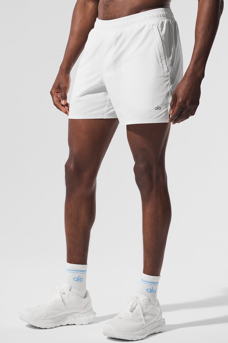 5" Traction Running Short - White — photo 6