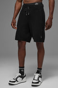 7" Sports Club Sweater Knit Short - Black — photo 1