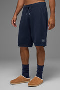 7" Sports Club Sweater Knit Short - Navy — photo 1