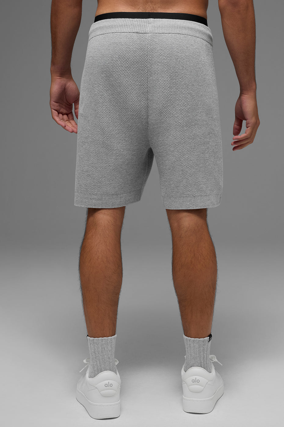 7" Sports Club Sweater Knit Short - Athletic Heather Grey — photo 3