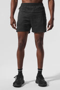 5" Game Time Ripstop 2-In-1 Short - Black/Black — photo 1